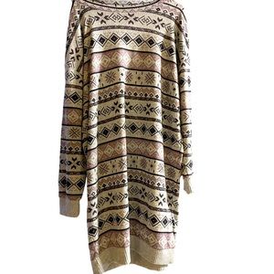 Long Sweater with Comfortable Neck - Receive a free Soy tea light!